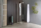 Aqualine WALK IN Fix zuhanyfal, 1100mm, transzparent üveg