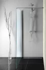 Aqualine WALK IN Fix zuhanyfal, 1200x1900 mm, Brick üveg