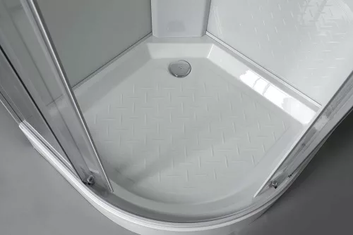 Aqualine AIGO íves zuhanybox zuhanytálca