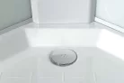 Aqualine AIGO íves zuhanybox zuhanytálca
