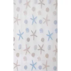 AQUALINE zuhanyfüggöny, 180x200cm (ZV016)