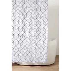 AQUALINE zuhanyfüggöny, 180x200cm (ZV029)