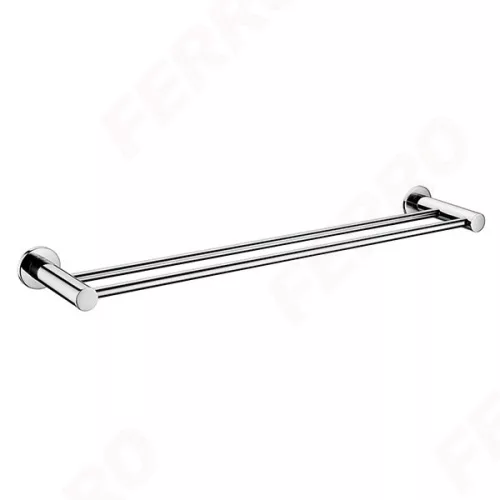 Ferro smile dupla törölközőtartó rúd 600 mm, króm (ASM10)
