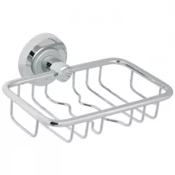 Ferro Torrente rácsos szappantartó szatén króm B01 képe