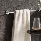 Ferro Torrente törölközőtartó rúd 45 cm szatén króm B07