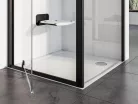 Ravak Ovo-B II ülőke Opal/fekete