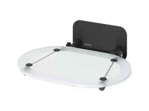 Ravak Chrome ülőke Clear/fekete