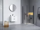 Ravak Chrome ülőke Clear/fekete