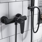 Ferro Algeo Black zuhany csaptelep fekete BAG7BL rajza