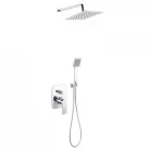 Ferro Algeo Square zuhanyrendszer komplett BAQ7P-SET1-S rajza