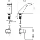 Ferro Scirocco Sensor BBB101 infrás mosdó csaptelep BBB101