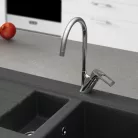 Ferro Brado felsőíves mosogató csaptelep króm BBO4
