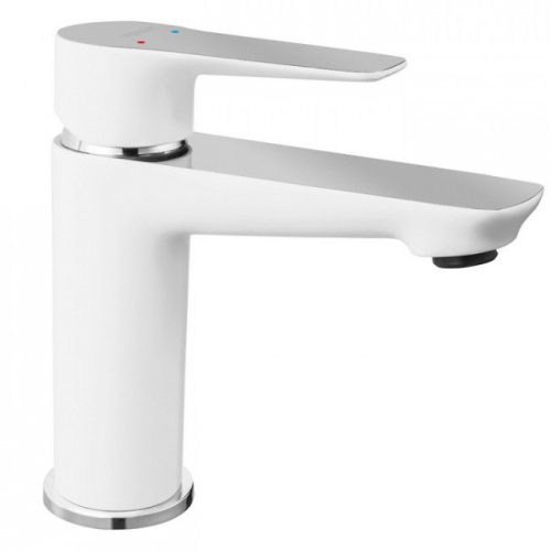 Ferro Adore mosdócsaptelep ClickClack króm fehér BDR2 rajza