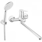 Ferro Isso KMT csaptelep zuhanyszettel króm 35 cm BIS55A rajza