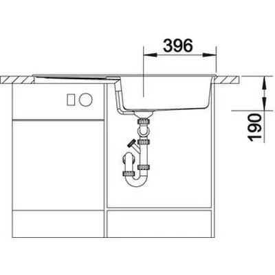 Blanco BLANCOMETRA XL 6 S gránit mosogató kávé (BL-515143)