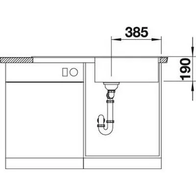 Blanco BLANCOZIA XL 6 S gránit mosogató fehér (BL-517571)