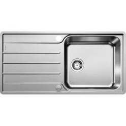 BLANCO LEMIS XL 6 S-IF rozsdamentes mosogató furattal BL-523035 rajza
