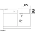 BLANCO LEMIS XL 6 S-IF rozsdamentes mosogató furattal BL-523035