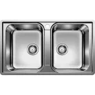 Blanco Lemis 8 IF rozsdamentes mosogató furattal BL-523039 rajza