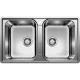 Blanco Lemis 8 IF rozsdamentes mosogató furattal BL-523039 rajza
