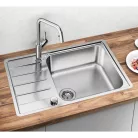 BLANCO LEMIS XL 6 S-IF Compact rozsdamentes mosogató furattal BL-525110