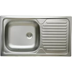   Livinox BL-EC-198K rozsdamentes 1 medencés csepegtetős mosogató (BL-EC-198K)
