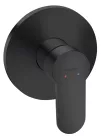 Ferro Nostris beépíthető zuhanycsaptelep, 1 irányú, fekete (BNS7PABL)