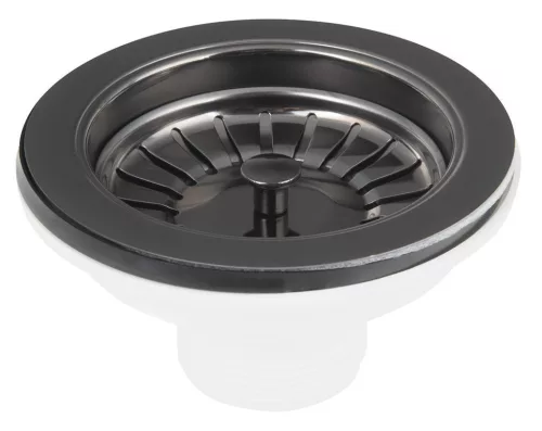 Bruckner mosogató lefolyótálka, gunmetal