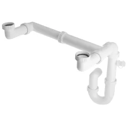 Bruckner mosogatószifon, 1"1/2, 40mm