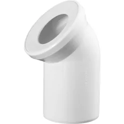 Bruckner WC lefolyó, átm:110mm, 45 fokos