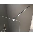 Bruckner SPITZA WALK-IN fix zuhanyfal, 1000mm, transzparent üveg