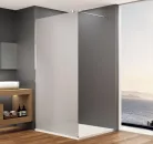 Bruckner SPITZA WALK-IN fix zuhanyfal, 1100mm, matt üveg