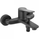 Ferro Stratos Black kád csaptelep zuhanyváltóval fekete BSC1BL