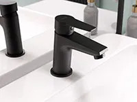 Ferro RITTO BLACK mosdócsaptelep álló click-clack leeresztő Fekete (BTR2BL)