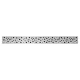 Alcaplast BUBLE fényes rács 750 mm zuhanyfolyókához (BUBLE-750L)