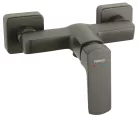 FERRO Vitto Verdeline Gun Metal falra szerelhető zuhanycsaptelep zuhanyszett nélkül (BVI7VLGM)