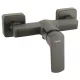 FERRO Vitto Verdeline Gun Metal falra szerelhető zuhanycsaptelep zuhanyszett nélkül (BVI7VLGM)