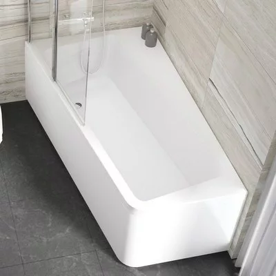 Ravak 10° aszimmetrikus sarokkád balos 170 cm C811000000 műszaki rajz