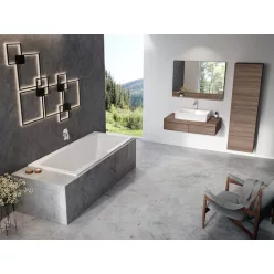 Ravak Formy 02 Slim 180 x 80 akrilkád fehér