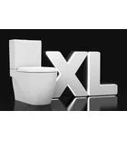 Creavit GRANDE XL monoblokkos WC, ülőke nélkül