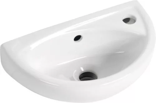 Creavit AQUALINE SMALL OVAL kerámiamosdó, 39,5x23cm