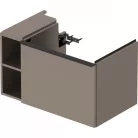 Duravit D-Neo alsószekrény 1 fiók polc balra 784x452 basalt DE425704343