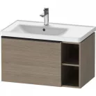 Duravit D-Neo alsószekrény 1 fiók polc 784x452 terra tölgy DE425803535 k