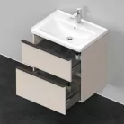 Duravit D-Neo alsószekrény 634x452 matt taupe DE435409191