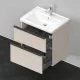 Duravit D-Neo alsószekrény 634x452 matt taupe DE435409191