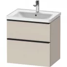 Duravit D-Neo alsószekrény 634x452 matt taupe DE435409191