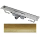 Alcaplast DESIGN-ANTIC tömör zuhanyfolyókarács bronz 1050 mm (DESIGN-1050ANTIC)