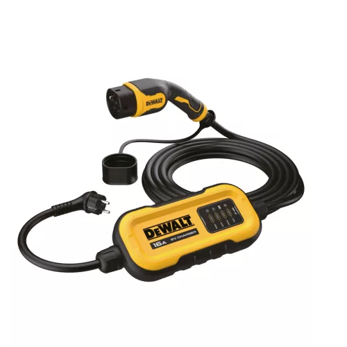 EV Type2 DeWALT hordozható töltő 16A 3.68kW 7.5m IP65 73722