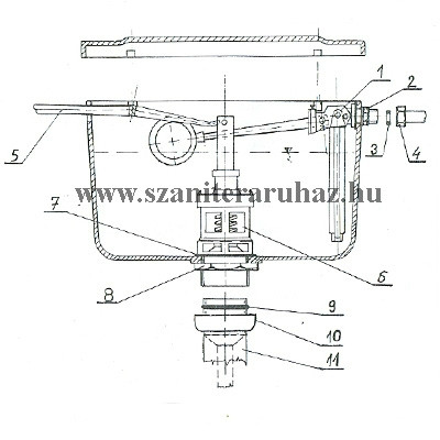 Dömötör WC tartályhoz úszógolyó (DO-USZOGOLYO)