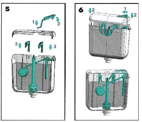 Dömötör Lux WC tartály fehér (DO-WCTARTALYLUX)